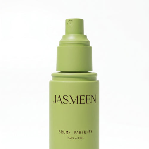 Brume parfumée Jasmeen Jasmin, flacon vert 90 ml