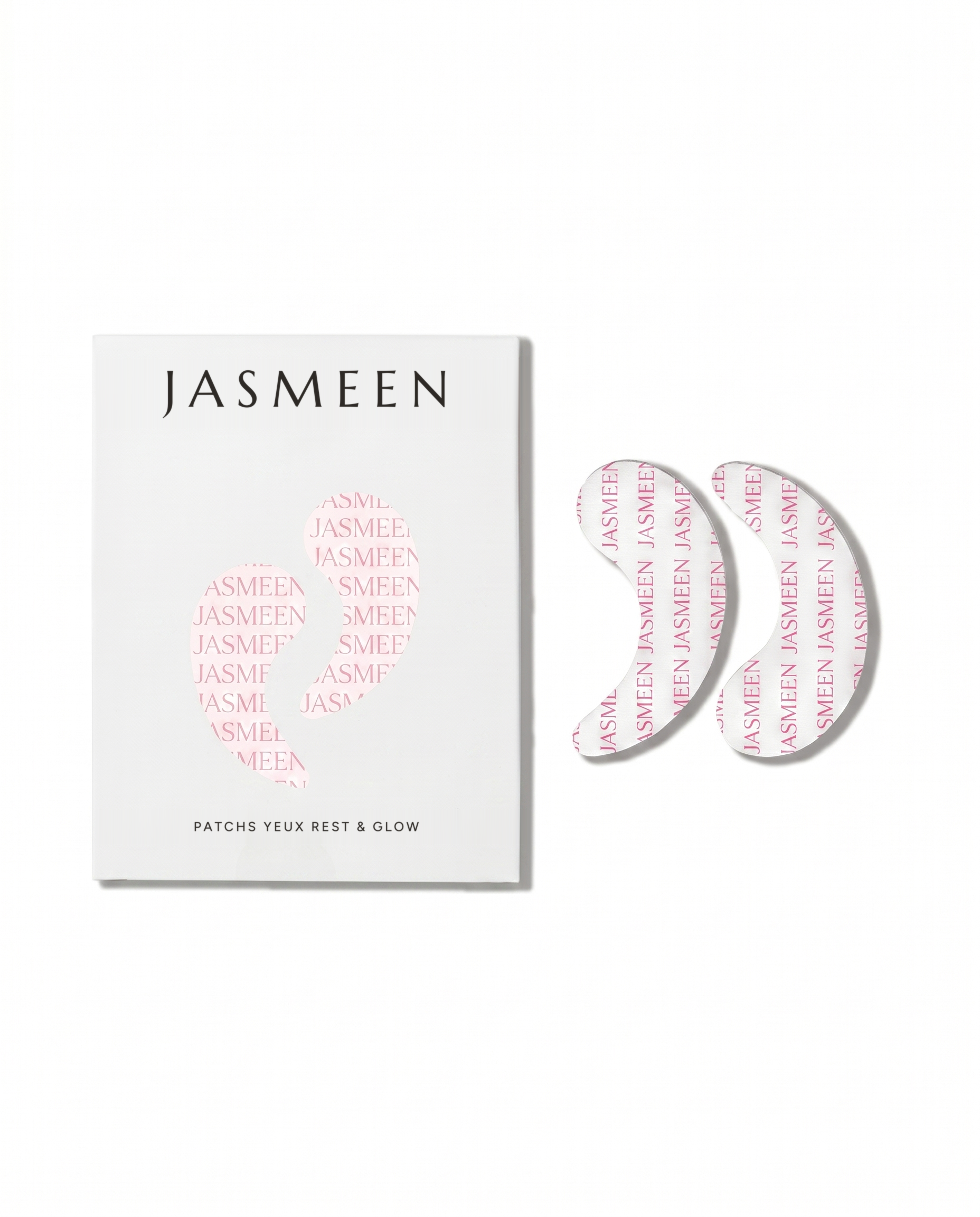 Patchs yeux Jasmeen Rest & Glow, étui rose